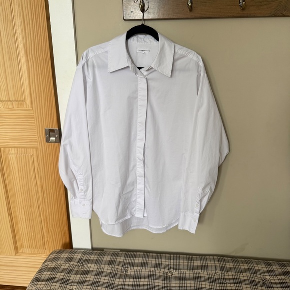 Good American Button Up White Size 1 (Small) - Picture 1 of 6